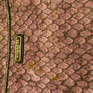 Coach ... Crossbody Body- Purple And Black...very Clean Inside And Out